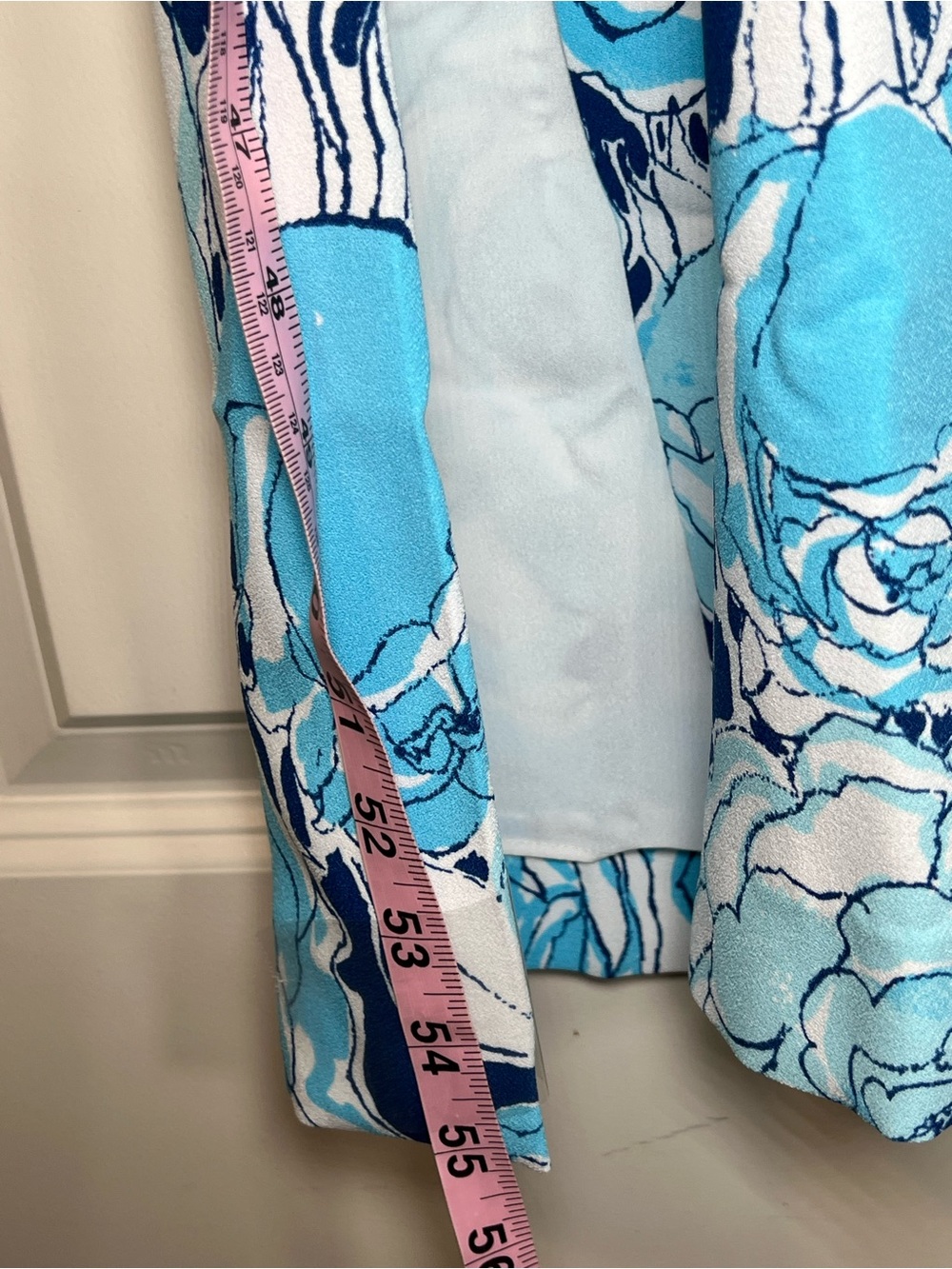 NWT Lilly Pulitzer Capri Blue Rosanna Bernice Maxi Dress Size 2 - Picture 9 of 16